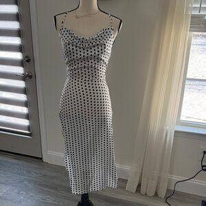 Polka Dot Spaghetti Strap Dress